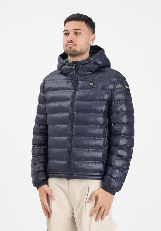BLAUER GIUBBETTO TERMOSALDATO CON CAPPUCCIO CHARLES ID: 25WBLUC02132-007284